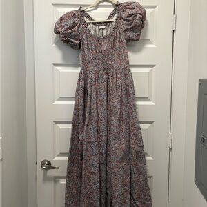 only worn once! doen midi floral dress